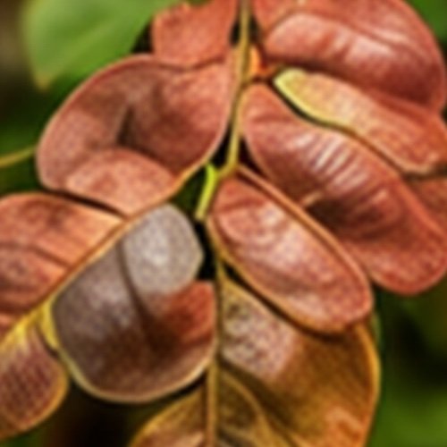 Gousses et folioles d’Afzelia africana
