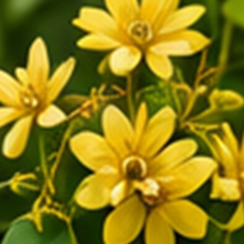Fleurs jaunes de Pterocarpus erinaceus